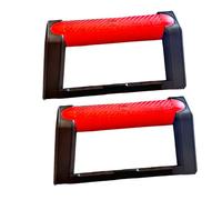 Uqezagpa Supporto per flessioni a forma di H per allenamento in palestra a casa con manico antiscivolo e base stabile, perfetto per esercizi di forza, stazione push up