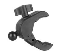 Uqezagpa Supporto per manubrio con testa sferica da 17 mm, per binari fino a 5,1 cm di diametro, supporto per telefono da moto