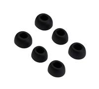 Uqezagpa Tappi protettivi in silicone per orecchie con comoda copertura per auricolari, migliorano l'igiene e la durata, adatti per boccioli, 6 punte di ricambio in silicone