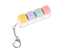 Uqezagpa Tastiera meccanica Tester Interruttori Test Portachiavi Ciondolo Per Tastiera Interruttori Test Stress Relief Toy Sampler