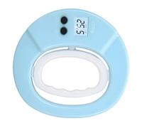 Uqezagpa Tester digitale per la forza della presa per bambini, con capacità di 50 kg e schermo LCD, perfetto per allenamento sportivo ed esercizi a casa, valutatore compatto della forza della presa