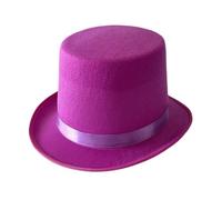 Uqezagpa Tinta unita Derby Hat Carnevali Gentleman Party Costume Accessori Due Dimensioni Opzionale Mago Per Bambini Adulto Uomini Per Bambini Bulk Senza Scomparto Segreto