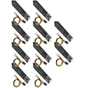 Uqezagpa Trasduttore capacitivo permanente di umidità del suolo tre punti tre 5.5V coerente per backstage che osserva e il trasduttore del suolo di ricerca ambientale