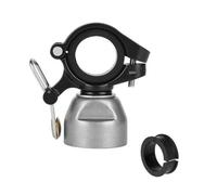 Uqezagpa Tromba per bicicletta con controllo remoto con quattro modelli sonori campanello di avvertimento biciclette per ciclisti di città e montagna Campanelli multifunzione per bici