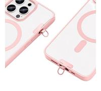 Uqezagpa Uso facile del telefono della linguetta dei legami del metallo resistente del cuscinetto della cordicella generale del cellulare per i cavi completi