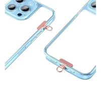 Uqezagpa Uso facile del telefono della linguetta dei legami del metallo resistente del cuscinetto della cordicella generale del cellulare per i cavi completi