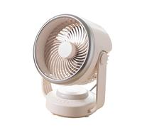 Uqezagpa Ventilatore da tavolo Circolatori d'aria Con 2 Gear LED Ventilatore da Tavolo Funzionamento Silenzioso Per Camera Da Letto Desktop Elettrico 4 Velocità Camera Da Letto