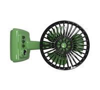 Uqezagpa Ventilatore da tavolo in lega retrò ricaricabile USB a 3 velocità portatile vintage ventilatore da scrivania con griglia in metallo Retro lega desktop