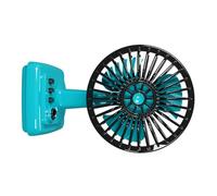 Uqezagpa Ventilatore da tavolo in lega retrò ricaricabile USB a 3 velocità portatile vintage ventilatore da scrivania con griglia in metallo Retro lega desktop