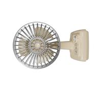 Uqezagpa Ventilatore da tavolo in lega retrò ricaricabile USB a 3 velocità portatile vintage ventilatore da scrivania con griglia in metallo Retro lega desktop