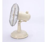 Uqezagpa Ventilatore da tavolo oscillante portatile da 5,7 pollici ricaricabile a 2 velocità USB/AA alimentato a batteria ventilatore da tavolo per bambini uomini