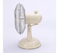 Uqezagpa Ventilatore da tavolo oscillante portatile da 5,7 pollici ricaricabile a 2 velocità USB/AA alimentato a batteria ventilatore da tavolo per bambini uomini