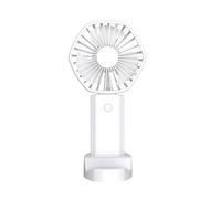 Uqezagpa Ventilatore portatile portatile 1200mah ricaricabile piccola ventola di raffreddamento portatile per trucco viaggio regalo esterno interno piccolo