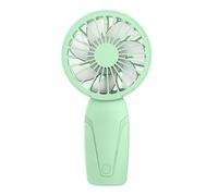 Uqezagpa Ventilatore portatile portatile ricaricabile piccola tasca con 3 velocità USB per ufficio esterno interno tasca lavoro