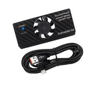 Uqezagpa Ventola di raffreddamento ad efficienza per telecamere in streaming live Processo super silenzioso Alimentato tramite USB Dispositivo di dissipazione del calore portatile Coerente A6400