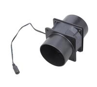 Uqezagpa Ventola di ventilazione robusta da 8 cm, 12 V, 102 CFM, ad alto flusso d'aria, per bagno, cucina, yacht, roulotte e