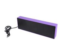 Uqezagpa Visualizzazione Spettro Musicale 20 Effetti Dinamici Sensori Vocali Analizzatori Pickup con Orologio 384 LED 1624 Segmenti Ritmo