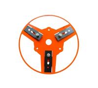 UQgrtMrTz Vaschetta per diserbo a Disco per Tosaerba Compatibile con Tosaerba Multifunzionale, Protezione per piantine, Tosaerba 3 in 1(as Show)