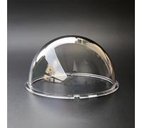 UQISOVI Copertura a cupola piccola trasparente da 8,3 cm, impermeabile, in policarbonato, per telecamera di sicurezza CCTV, compatibile con telecamera a cupola CCTV Hikvision Samsung (85 x 45 mm