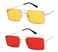 UQKY Occhiali da sole classici retrò,Occhiali da donna Lady Luxury Steampunk occhiali da sole in metallo,Specchio vintage Oculos De Sol Feminino, Cranber 5