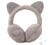 UQMIQURA Paraorecchie Invernali per Bambini, Copriorecchie Regolabili, Antivento Gatto di Modo Peluche Morbido Confortevole Ear Cover per Regali di Natale Sci Ciclismo