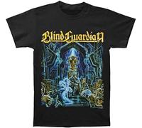 UQSQYDIYO Mlsker Blind Guardian Mens Nightfall in Middle Earth T-Shirt Black