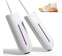 UQTUKO Asciuga Scarpe Elettrico, Asciuga Scarponi portatile 360° asciugatura asciuga stivali scaldascarpe elettrico antibatterico Scalda e Asciuga Scarpe per scarpe, guanti, calze, scarponi da sci