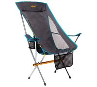 Uquip - Infinity Lounger - Sedia da campeggio grigio