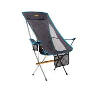 Uquip Infinity Lounger - Sedia pieghevole leggera con schienale alto e dimensioni particolarmente ridotte
