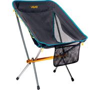 Uquip Sedia da campeggio Infinity I ultraleggera pieghevole con portata di 120 kg, sedia pieghevole compatta in alluminio, per campeggio, escursionismo, ciclismo, festival e viaggi