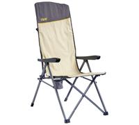 UQUIP - Sedia da campeggio con schienale alto - Justy XL Boulder - Beige