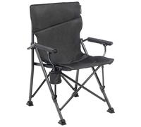 Uquip Roxy Air Mesh - Sedia da campeggio pieghevole in acciaio, 120 kg, colore: Nero