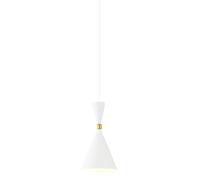 UQVUFIYJ Lampada a Sospensione Moderna Colorata, Moderna e alla Moda, con Decorazione a Sospensione, Testa Singola E27(White)