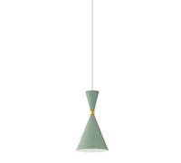 UQVUFIYJ Lampada a Sospensione Moderna Colorata, Moderna e alla Moda, con Decorazione a Sospensione, Testa Singola E27(Green)