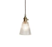 UQVUFIYJ Lampada a Sospensione scandinava Creativa Personalizzata con Una Sola Testa, Piccola Lampada a Sospensione in Vetro for Ingresso, Camera da Letto, Comodino, Illuminazione Decorativa(A)