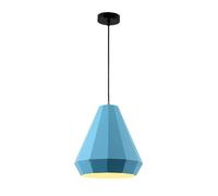 UQVUFIYJ Lampada da soffitto Moderna Lampada a Sospensione Moderna e Semplice Lampada a Sospensione in Metallo Chaner Craft Giallo a Testa Singola Lampada(A,White Light)