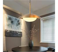 UQVUFIYJ Lampadario Moderno a LED Creativo Semplice con Una Sola Testa, lampadario for Soggiorno, Parete di Fondo, Camera da Letto, Ristorante, caffetteria(Warm Light)