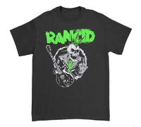 UR ANMEI Rancid T-Shirt - Vintage Rancid T-Shirt - - - NWT - Punk Band Tees Black L