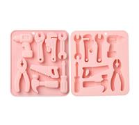 UR URLIFEHALL 2 stampi in silicone per strumenti a forma di cacciavite, martello, chiave, cioccolato, decorazione per torte, caramelle, sapone, biscotti, cubetti di ghiaccio
