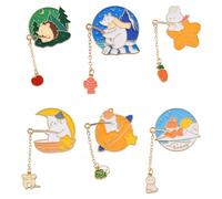 UR URLIFEHALL Diverse forme Pin Badge Set Zaino Spilla Spille per Vestiti Cappelli Giacca Jeans Sciarpa Decorazione Artigianale Clip di Fissaggio
