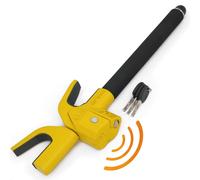 UR978Y Antifurto Auto Doppia Sicurezza Blocca Sterzo Senza/Con Allarme 120dB LED