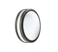 Ura applique lampada da soffitto tonda Ø 28 IP54 esterno antracite GES290