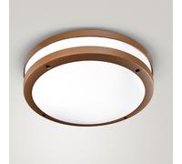 Ura Applique lampada da soffitto tonda Ø 28 IP54 esterno ruggine GES292