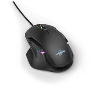 WHITE DIAMONDS Urage - Mouse da gioco Reaper 900 Morph (1000 Hz, USB, con filo, cavo da 1,7 metri, 16000 dpi) nero/giallo/rosa/turchese