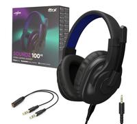uRage SoundZ 100 V2 - Cuffie da gioco, colore: Nero