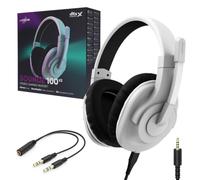 uRage SoundZ 100 V2, cuffie microfono da gioco, colore: Bianco