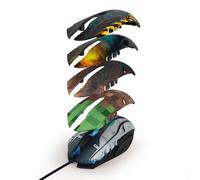 uRage USB Mouse da Gioco Morph Cover Ricambio Illuminato Ottico Cavo 6 Tasti