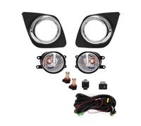 URAGER Fendinebbia Per Toyota Per RAV4 2009 2010 2011 2012 Luci Diurne A LED DRL Cavi Impermeabili Interruttore Pulsante Fendinebbia Auto(Led Yellow)