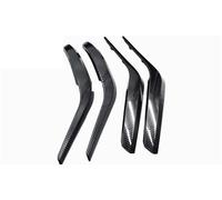 URAGER Maniglia portiera Auto per BMW X1 E84 2010 2011 2012 2013 2014 2015 2016 Maniglia Interna della Porta Maniglia della Cornice Auto Copri Maniglia (Colore : Carbon Fiber-Set)