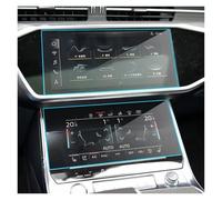 URAGER Pellicola Protettiva per Navigation Schermo 2 Pezzi Touch Screen Multimediale Auto Per A6 A7 2019 2020, Pellicola Protettiva In Vetro Temperato 9H